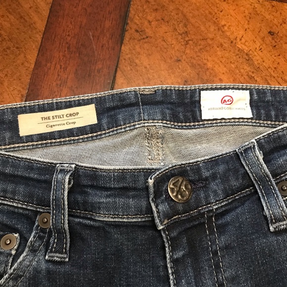 AG Adriano Goldschmied stilt crop cigarette jeans - Picture 5 of 10